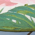 thumbnail image 6 of SAFAVIEH Barbados Floral Outdoor Area Rug, Green/Pink, 8' x 8' Round, 6 of 6