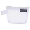 thumbnail image 3 of Bolsa de malla con cremallera, organizador de viaje cosmético, bolsa de almacenamiento de belleza para artículos de tocador Blanco jinwen Bolso de malla con cremallera, 3 of 8