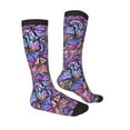 thumbnail image 3 of Balery Watercolor Butterflies Fun Novelty Socks Men'S Women'S Crew Socks Funny Crazy Novelty Socks Quirky And Cool Socks, 3 of 9