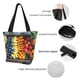 thumbnail image 4 of Balery Halloween Fruit Platter Bolsa de Hombro con Diseño, Bolsa Grande y Duradera, Bolsa Versátil para Compras, 4 of 6