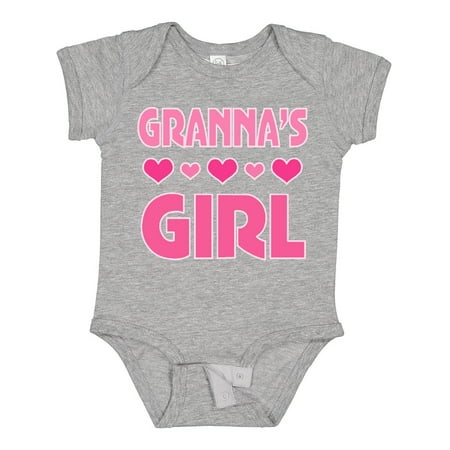 

Inktastic Granna Girl Granddaughter Gift Baby Girl Bodysuit