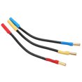 thumbnail image 4 of Fugacal Banana Plug Connector Extension Cable,3Pcs 4mm Banana Plug Extension Cable 13cm Length Heat Resistant Banana Plugs Connector Extension Cable Wire For Boats,4mm Banana Plug Extension Cable, 4 of 8