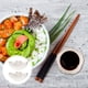thumbnail image 4 of 2PCS Flower Ceramic Seasoning Dipping Bowl Sakura Design Porcelain Sauce Dish Plate for Condiment Kitchen BBQ (Blanco), 4 of 7