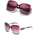 thumbnail image 3 of Mercita New Fashion Sunglasses Large Polarized Sunglasses, Women's Driving Travel Glasses/Purple+Blue/2PCS, 3 of 5