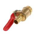 thumbnail image 4 of mmirethe Various Type Ball Valve Threaded Brass Ball Valve 2 interface 12mm 8mm Red 1Set, 4 of 6