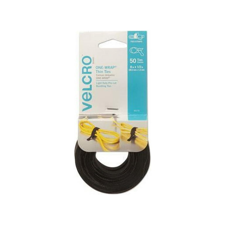 ONE-WRAP Pre-Cut Thin Ties, 0.5 ONE-WRAP Pre-Cut Thin Ties, 0.5