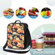 thumbnail image 4 of Fotbe fall Pumpkin Daisy Lonchera Bolsa de Almuerzo para Hombres y Mujeres, Lonchera de Gran Capacidad, Bolsa de Almuerzo Reutilizable, Bolsa Térmica Aislante, 4 of 7