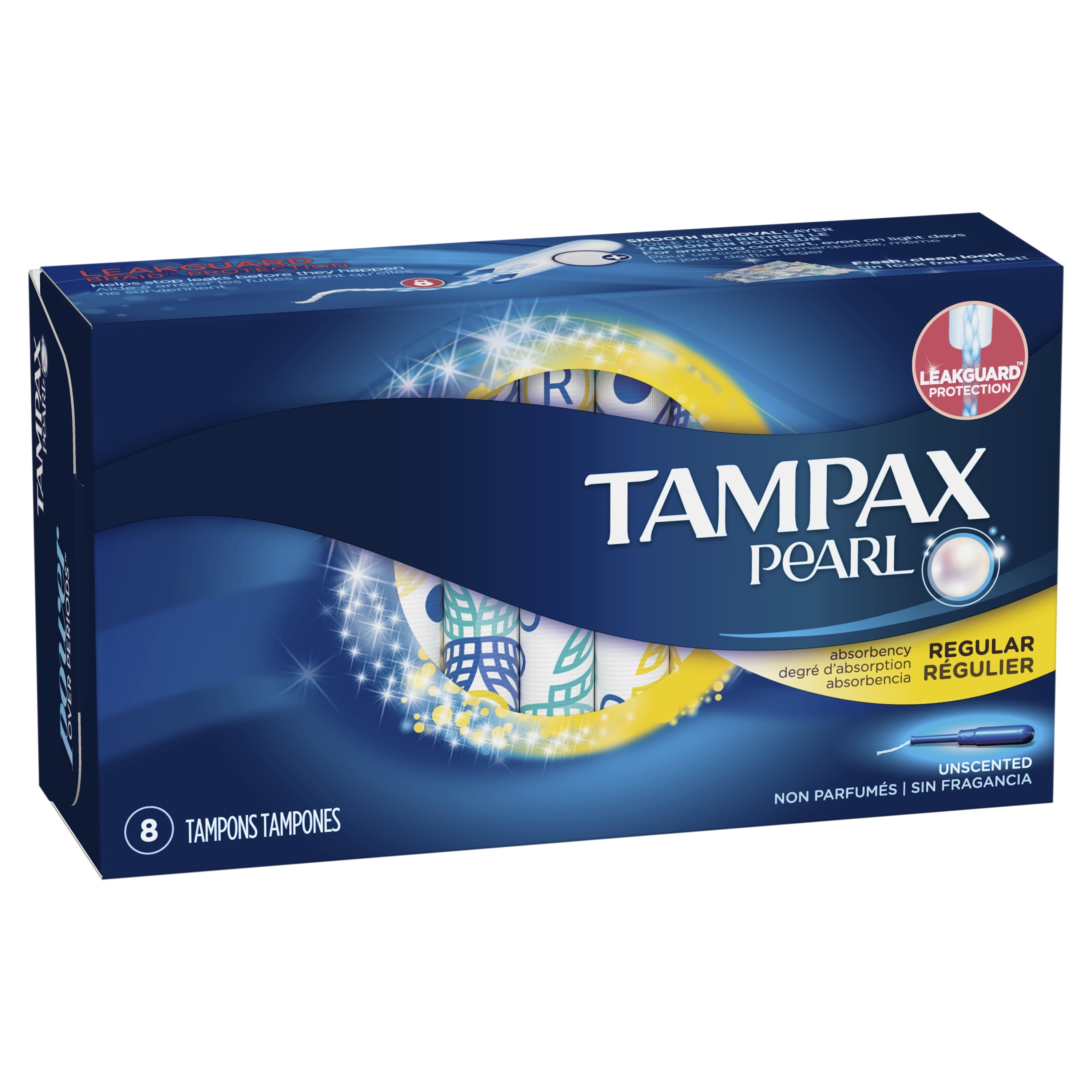 Tampax pearl regular deals