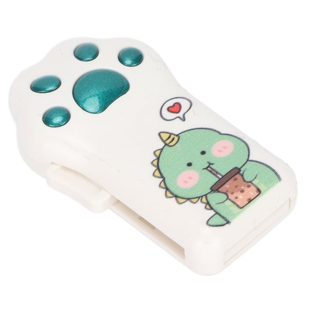 Memoria USB de pulgar, unidad flash, disco flash de dinosaurio verde, resistente y duradero