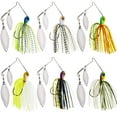 thumbnail image 4 of Tungsten Spinner Bait- 3/8 oz- Hot Tiger (2 Pack), 4 of 9