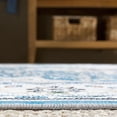 thumbnail image 5 of SAFAVIEH Martha Stewart Felix Medallion Machine Washable Area Rug, Turquoise/Beige, 4' x 6', 5 of 11