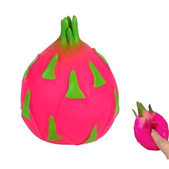 Dragon Fruit Squishy, Giant Jumbo Dragonfruit Squishy for Adults