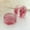 Gradient Rose, variant on U8MO 5pcs 14mm Flat Round Carved Handmade Lampwork Glass Beads for Jewelry Making-Deep Green