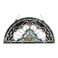 thumbnail image 2 of RADIANCE Goods Tiffany-Style Victorian Stained-Glass Window Panel 12.5" Height, 2 of 4