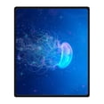 thumbnail image 2 of CADecor Jellyfish Blanket Fleece Throw Blanket for Sofa or Bed 58x80 inches, 2 of 3
