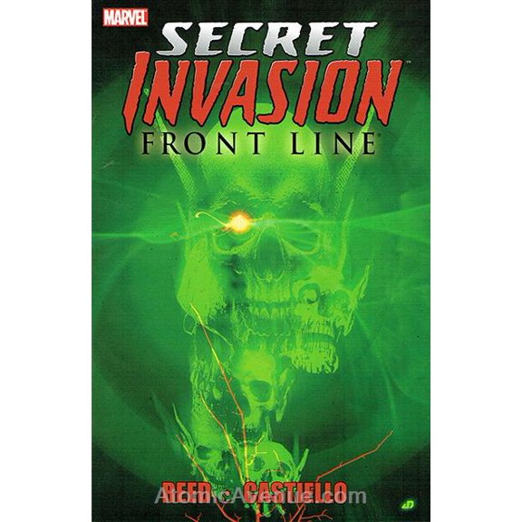 Secret Invasion: Front Line TPB #1 VF ; Marvel Comic Book