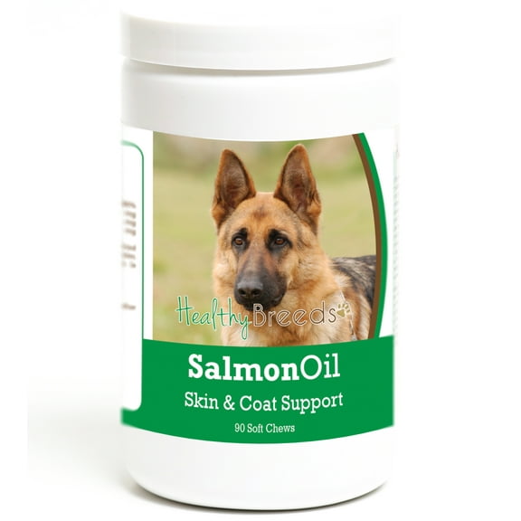Healthy Breeds German Shepherd Salmon Oil Soft Chews 90 Count
