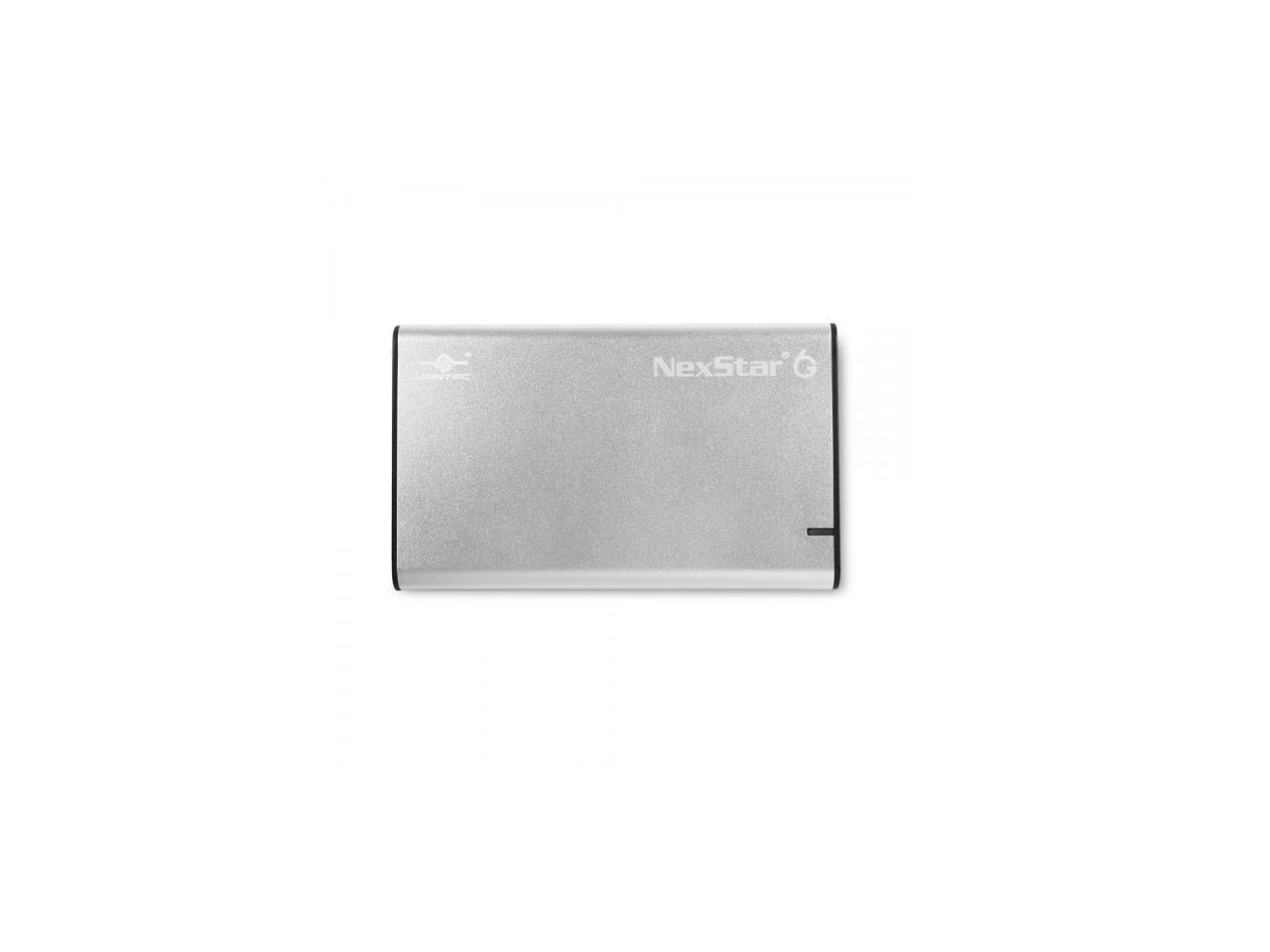 Vantec NexStar 6G 2.5” SATA III to USB 3.2 Gen1 External SSD/HDD Enclosure - Silver NST-268S3-SV