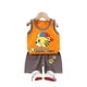 thumbnail image 1 of 24M 65BeigeSummer Cute Cartoon 2pcs Niños Bebé Niños Niñas Chaleco de dibujos animados Top Shorts Pantalones Conjunto Ropa Niños Pijamas Niñas Ropa Conjuntos esquí esquí Gafas de esquí, 1 of 4