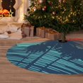 thumbnail image 6 of Rateoe Palm Trees Print Christmas Tree Skirt 36" for Xmas Holiday New Year Party Circle Tree Mat Ornaments Decoration, 6 of 7