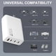 thumbnail image 3 of Cargador KAQIAR GaN USB C de 100 W para DJI/Specta Mini/Air/Mavic 3, 3 of 9