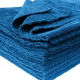 thumbnail image 2 of Eurow Microfiber 16 x 16in 300 GSM Ultrasonic Cut Cleaning Towels 12Pk - Blue, 2 of 6