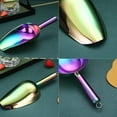 thumbnail image 7 of Rainbow Ice Scoop, Fashion Ice Cream Scoop, Premium Stainless Steel Cookie Scoop, Dog Food Scoop, Sturdy Flour Scoop, Utility Candy Scoop, Dishwasher Safe (6oz/9 Inch), 7 of 7