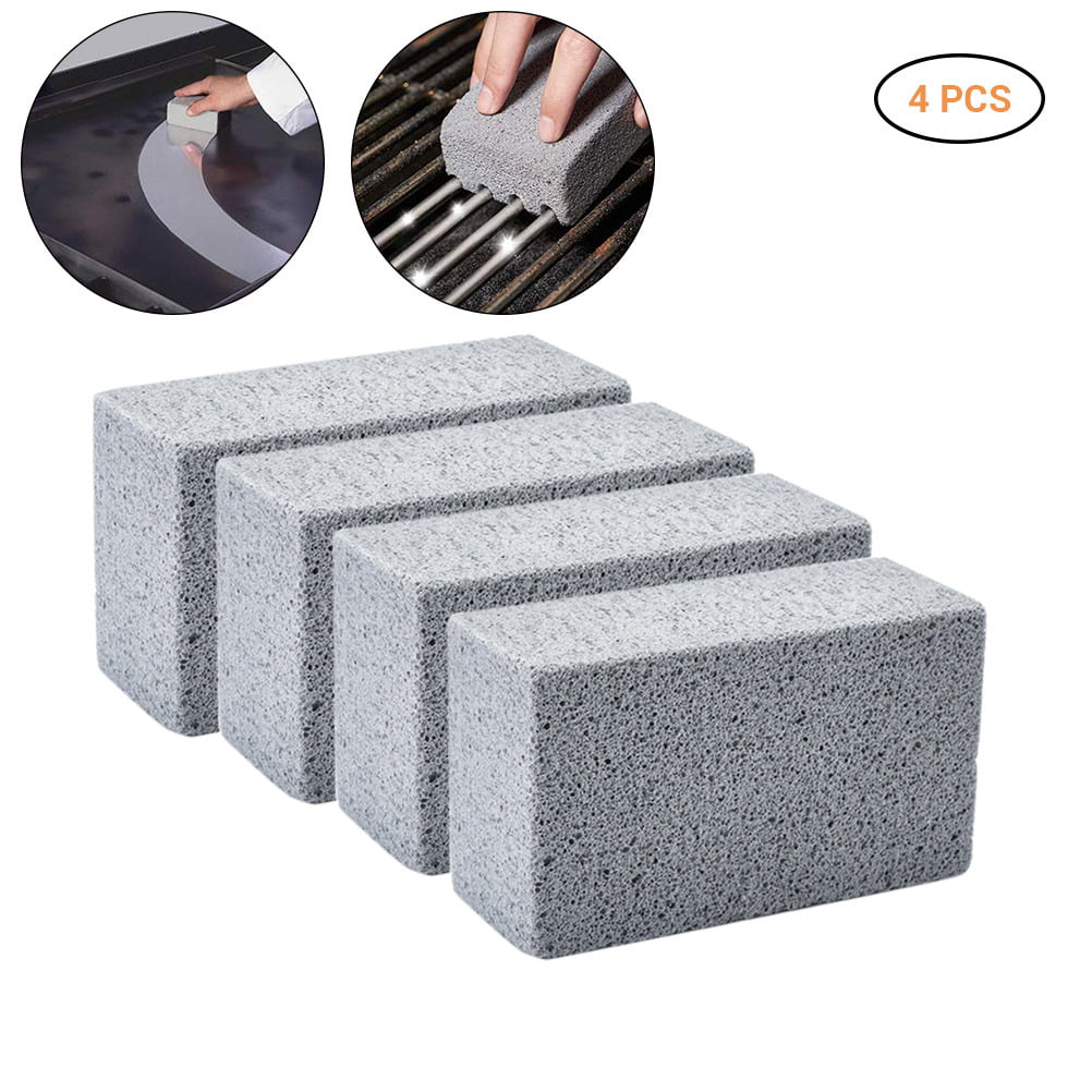 3.5 x 4 x 8 Inches 2 Per Pack Details about   3M Grill-Brick Grill Cleaner Charcoal Color 