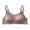 01 Coffee, variant on Women's Bras New Lace Trim Wireless Bra, Back Hook Closure, Comfort Seamless Everyday Bra, Bralette