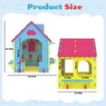 thumbnail image 6 of COCLUB Playhouse Indoor EVA Foam with Kitchen Playset Playroom Toys, Indoor Playground for Boys and Girls, Red, Red, 6 of 8