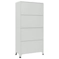 thumbnail image 5 of vidaXL Locker Cabinet with 6 Compartments Steel 35.4"x17.7"x70.9" Gray, 5 of 8