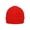 Red, variant on Gravity Knitted Cuff Beanie - Red