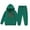 Dark Green, variant on Byoo Toddler Girls Outfits Set Bow Print Hoodie Sweatshirt Sweatpants Outfits Warm Aactive Tracksuit Set
