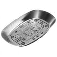 thumbnail image 1 of Plato de metal retro para aperitivos, plato de hojalata retro europeo, plato de camping portátil, plato de fruta con forma de barco, rendimiento de primera categoría, 1 of 11
