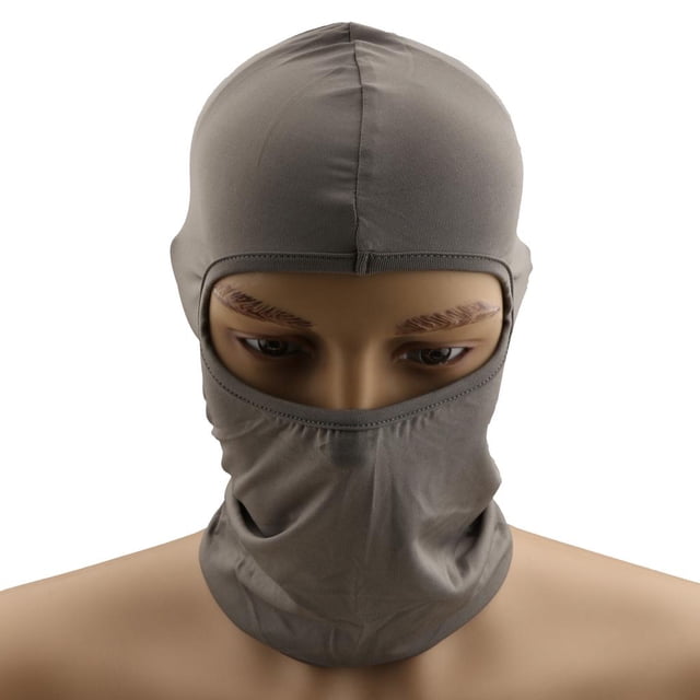 Mascarilla facial Soledad para ciclismo Gris claro