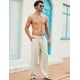 thumbnail image 5 of Pants Para Hombre Suelto De Lino Pantalóns De Casual Ligero, 5 of 8