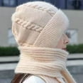 thumbnail image 2 of Gorra Sonducket de Terciopelo Coral con protección para los oídos integrada Resistente al viento Bufanda Doble Calidez Máxima, 2 of 6