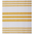 thumbnail image 6 of · REDEARTH · Table Runner-Yarn Dyed Ribbed Woven Table Linen for Square, Round, Rectangle Dining Table, Coffee Table, Console, Dresser; 100% Cotton (14"x72"; Mustard), 6 of 7