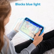 TABURETO Kids Tablet, Android 12, 4GB+64GB, Dual Camera, Preinstalled Kid Apps, Parent Control, Educational Stand
