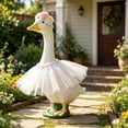 thumbnail image 4 of 23 Inch Porch Goose Puffy Skirt Set - Garden Goose Clothing Costume, 4 of 6