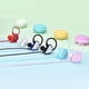 thumbnail image 4 of Bluelans Q3 4 núcleos con cable doble bobina móvil sonido de alta fidelidad auriculares internos auriculares deportivos bajos, 4 of 5