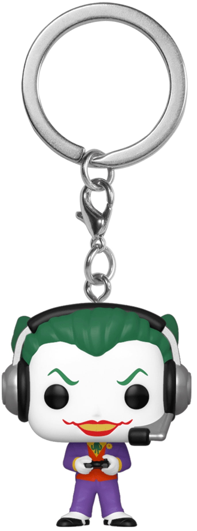 Funko POP Joker VR Gamer – Coffret Pin’s + Porte-clés + Sticker – Édition CHASE