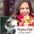 thumbnail image 6 of Matashi Carousel Faberge Egg Music Box, Plays Swan Lake, Elegant Table Top Ornament with Brilliant Crystals, 6 of 7