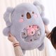 thumbnail image 2 of Funda de felpa de animales para niños y niñas, juguete de peluche Kawaii, conejo, oso, Koala, dinosaurio, regalo, 6 piezasVerde claro Fivean unisex, 2 of 2