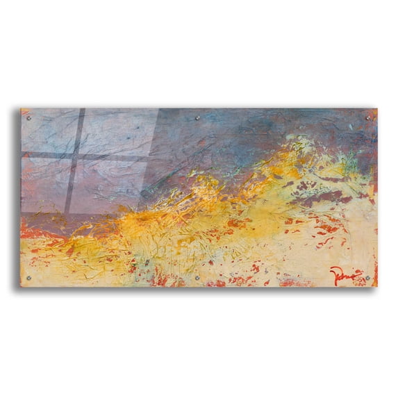 Epic Art 'Aerial' by Patrick Dennis, Acrylic Glass Wall Art, 48"x24"