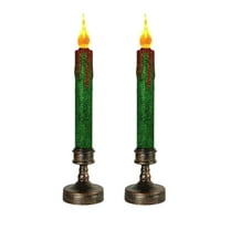 Led Candle Halloween Decoration Candlestick Electronic Candle