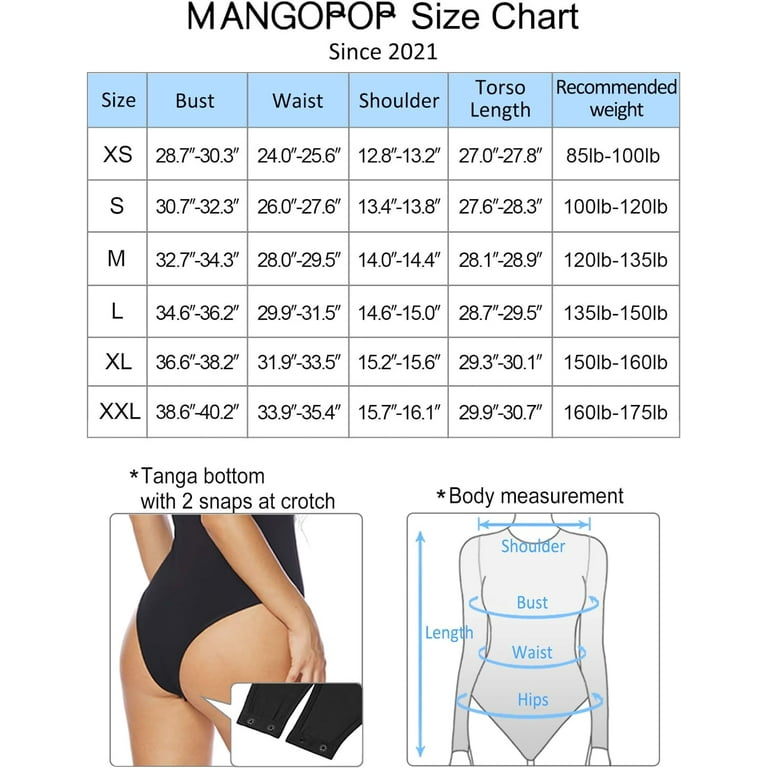 MANGOPOP Women's Bodysuit One Shoulder Cutout  