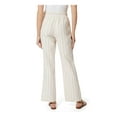 thumbnail image 2 of JONES NEW YORK Womens White Pocketed Elastic Waist Drawstring Striped Straight leg Pants M, 2 of 4
