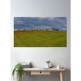 thumbnail image 2 of Hilltop Graveyard Poster Wall Art, Modern Wall Decor, 24x36 UNFRAMED, 2 of 3
