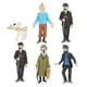 thumbnail image 1 of 6 pcs Tintin Figurines Toy Model kk, collectible figures., 1 of 1